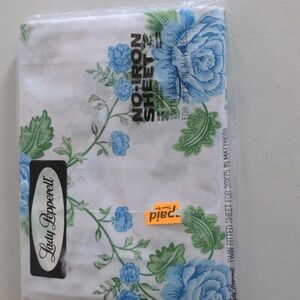 Lady Pepperell Floral Print No Iron Twin Fitted Sheet Vintage New In Package